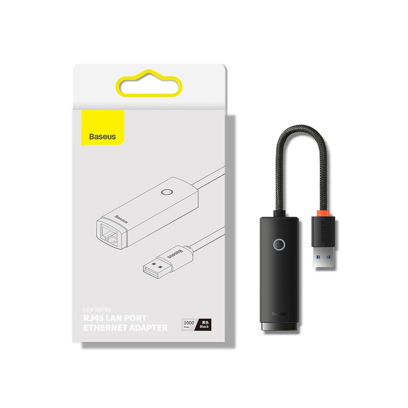 مبدل USB به LAN باسئوس مدل WKQX000113