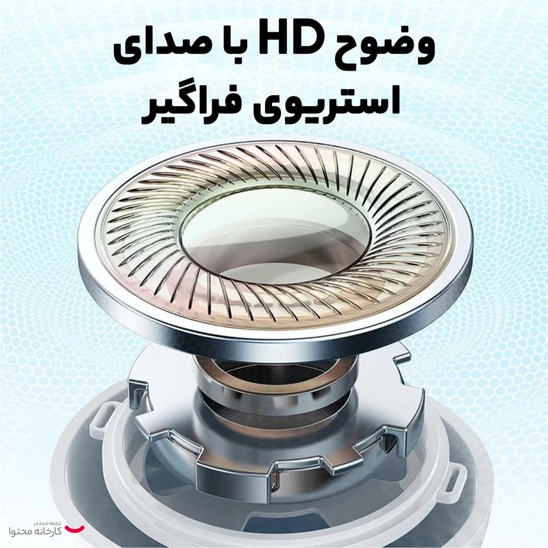 هدفون بی سیم مک دودو مدل ENC21HP - سفید
