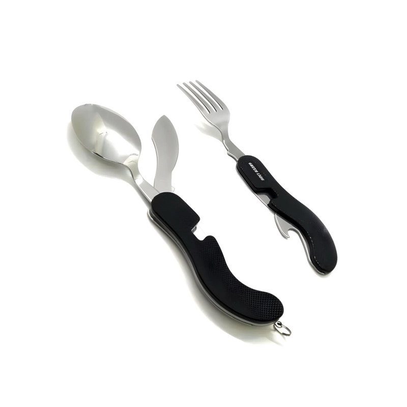 مجموعه قاشق و چنگال سفری گرین لاین مدل Cutlery Set