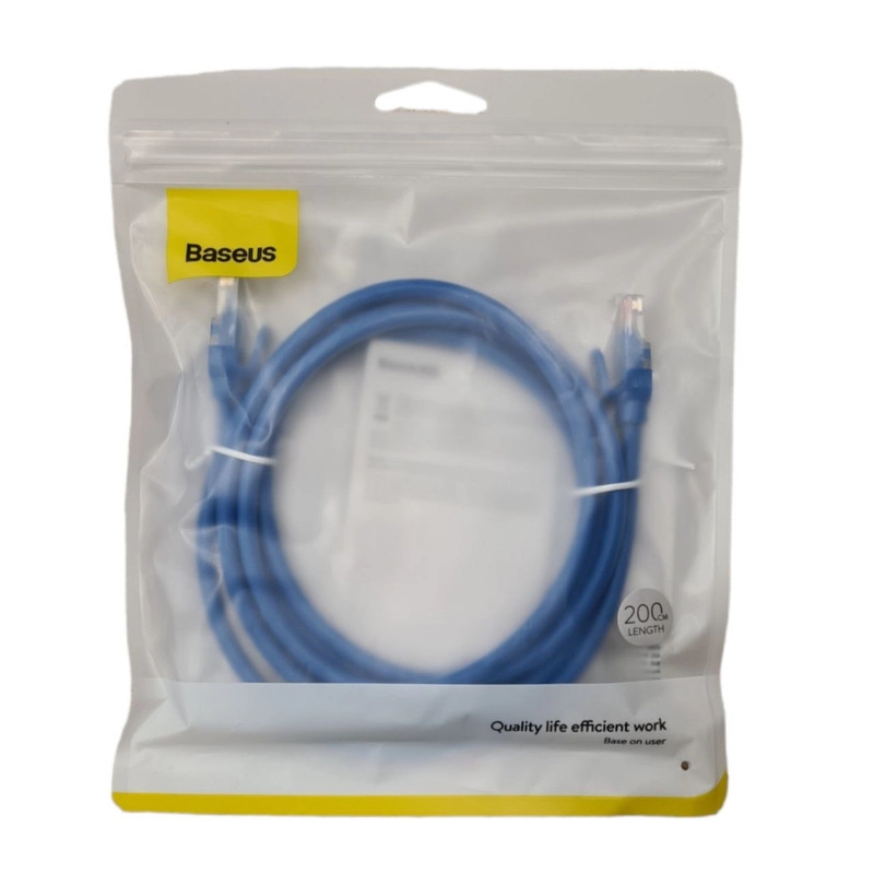 کابل شبکه CAT6 بیسوس مدل High Speed طول 2 متر