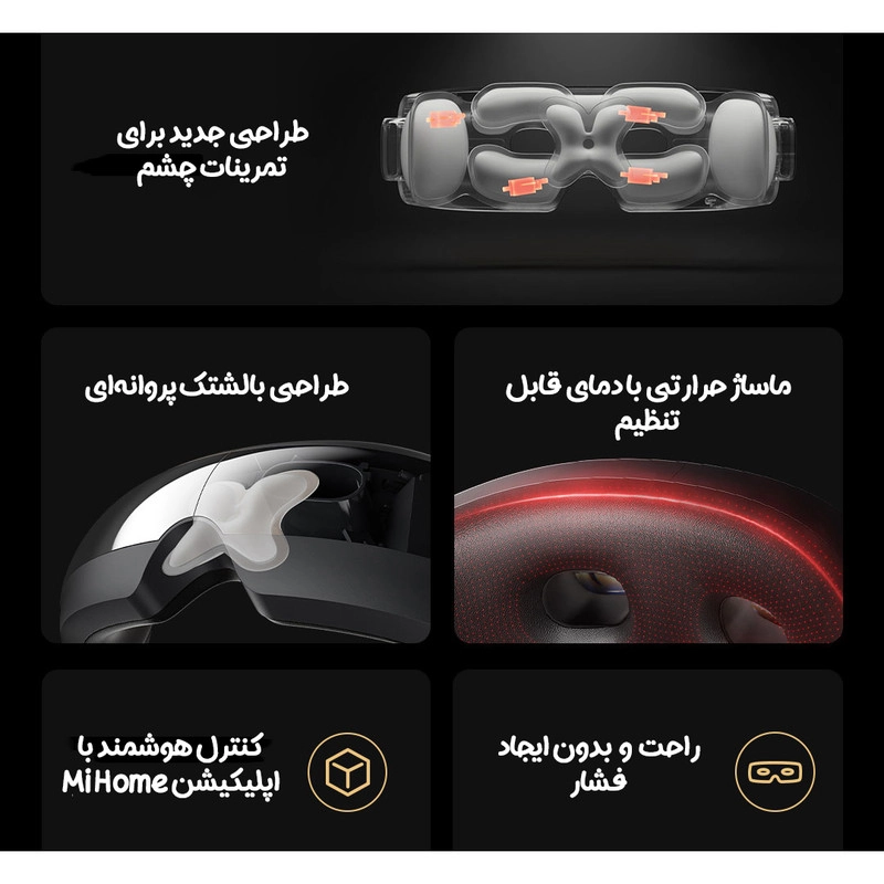 ماساژور برقی چشم میجیا مدل YBAM01YMYY
