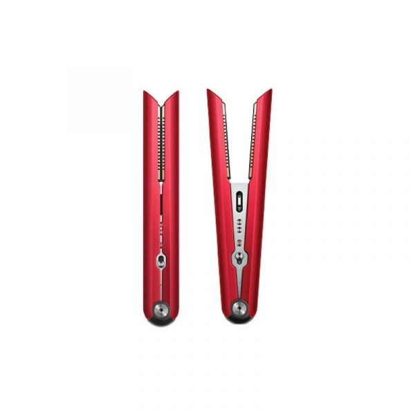 اتو و حالت‌دهنده مو دایسون مدل HS03 Pro، با صفحات متوسط از جنس فلز، دارای نشانگر LED، سیستم خاموشی خودکار، حالت‌دهی آسان و سریع، گسترده دما 180 تا 200 درجه سانتی‌گراد، به همراه سیم 3.2 متری