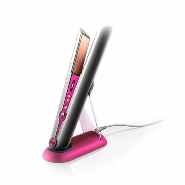 اتو و حالت‌دهنده مو دایسون مدل HS03 Pro، با صفحات متوسط از جنس فلز، دارای نشانگر LED، سیستم خاموشی خودکار، حالت‌دهی آسان و سریع، گسترده دما 180 تا 200 درجه سانتی‌گراد، به همراه سیم 3.2 متری
