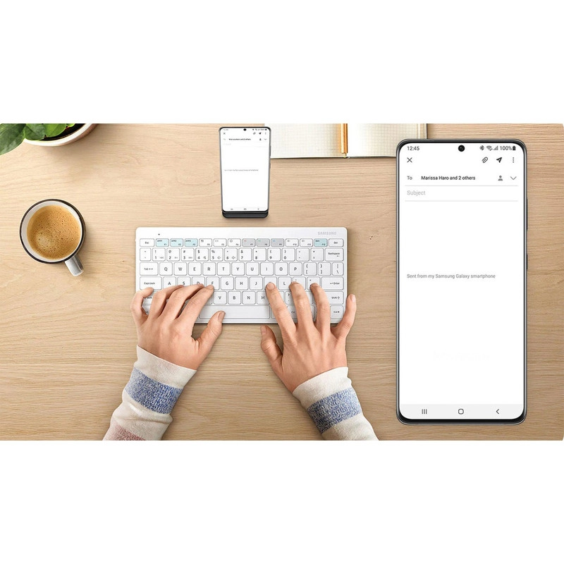 کیبورد بی سیم سامسونگ مدل Trio 500