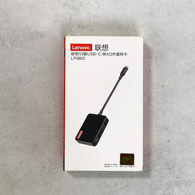 هاب 4 پورت USB-C لنوو مدل LP0802