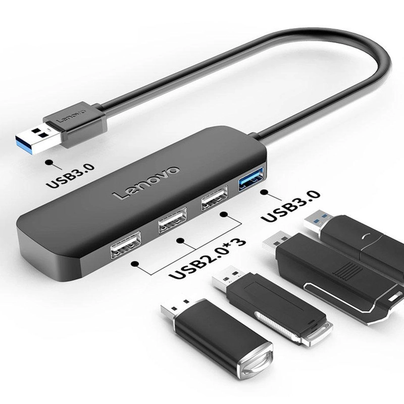 هاب 4 پورت USB3.0 لنوو مدل A601 Youth Edition