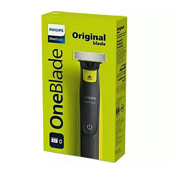 ماشین اصلاح موی صورت فیلیپس مدل QP2724، اصلاح به صورت صفر زن، منبع انرژی با باتری، تکنولوژی اصلاح به صورت برش مستقیم، اندازه اصلاح 0.1 میلی‌متر، مدت زمان شارژ تا 720 دقیقه و مدت زمان استفاده پس از شارژ 45 دقیقه، به همراه برس تمیزکننده، ضد آلرژی و ضد آب