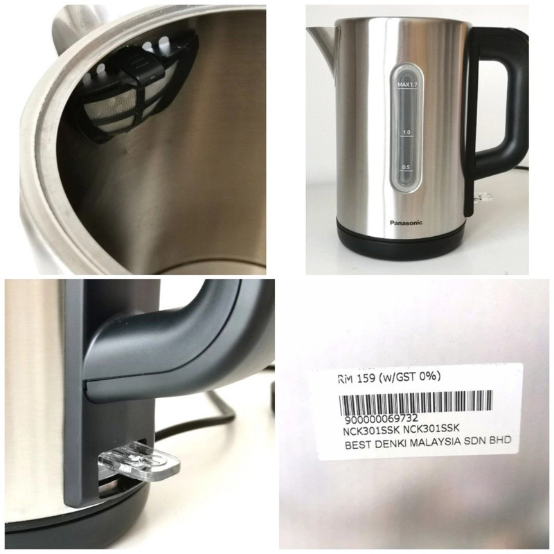 کتری برقی پاناسونیک مدل NC-K301 - استیل
