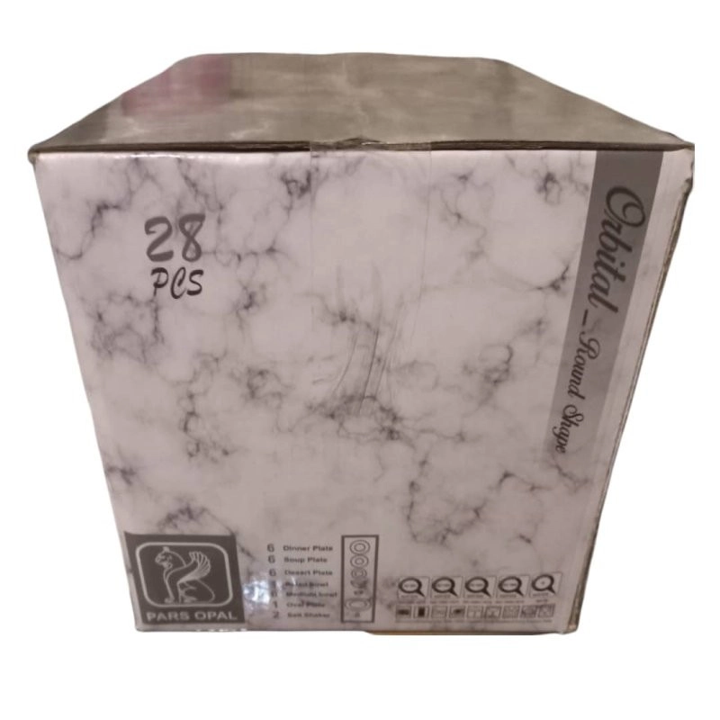 سرویس غذا خوری 28 پارچه پارس اپال کد 929