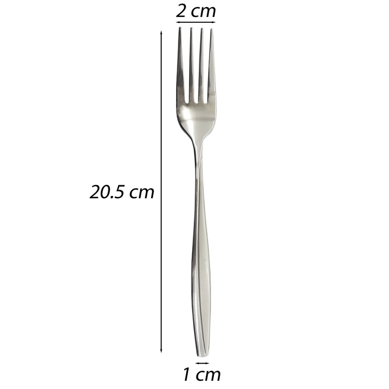 ست قاشق و چنگال 12 پارچه مدل ماینز کد UN-3611