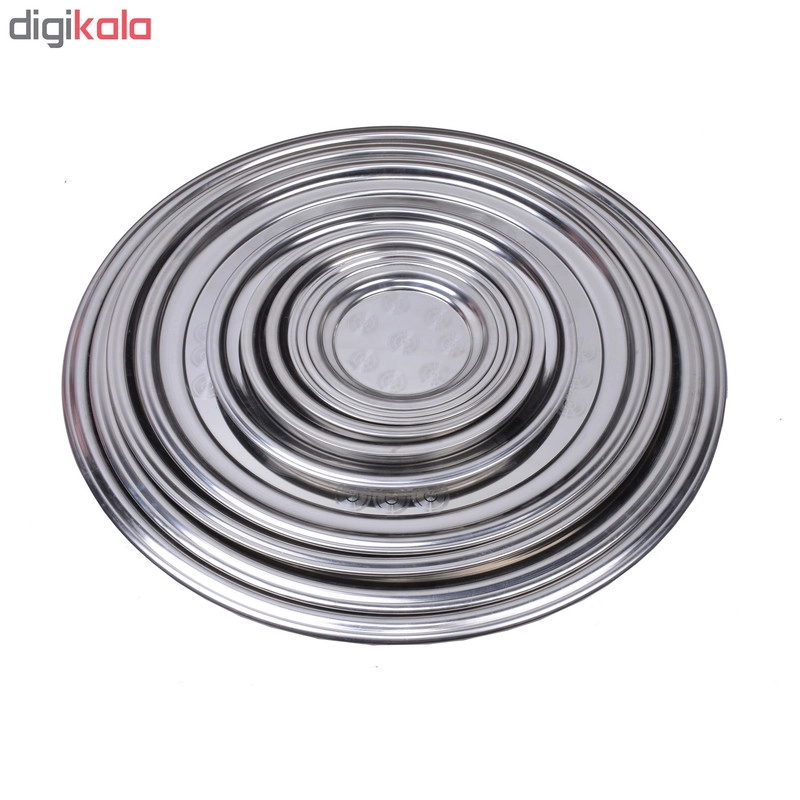 سینی استیل مدل M100 جار باقطر۱۹سانتی