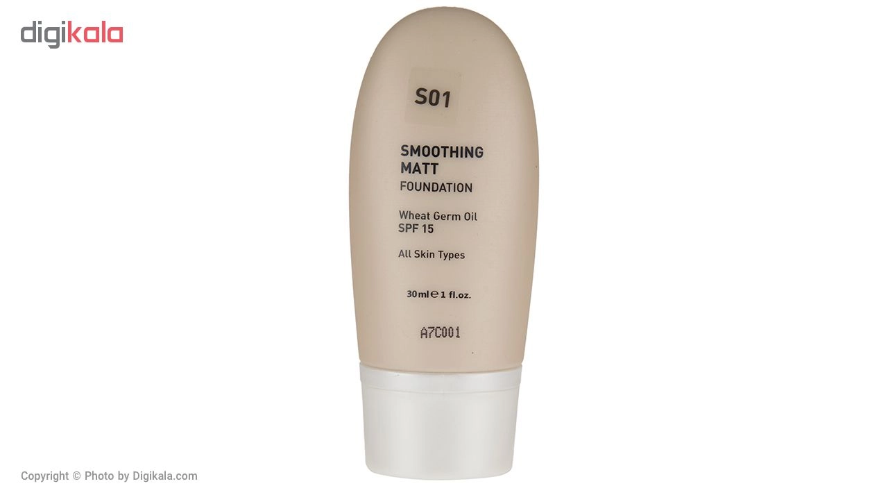 کرم پودر شون مدل Smoothing Matt کد S01 ظرفیت 30 میلی لیتر