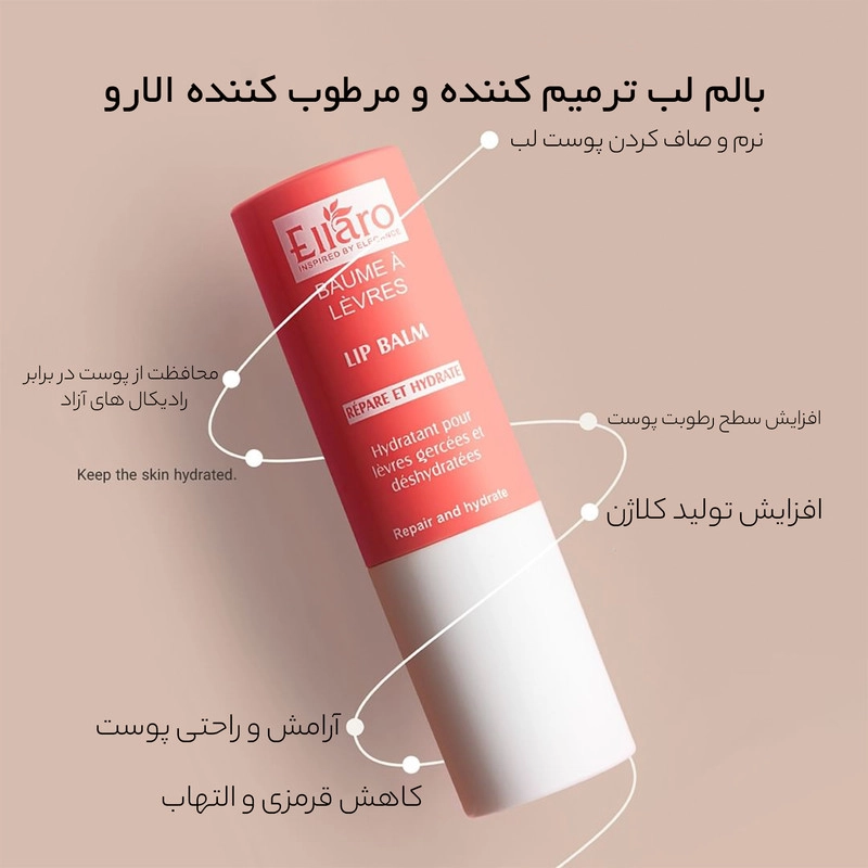 بالم لب الارو مدل Repair And Hydrate تحت لیسانس | سرویس ویژه دیجی کالا: 7 روز تضمین بازگشت کالا