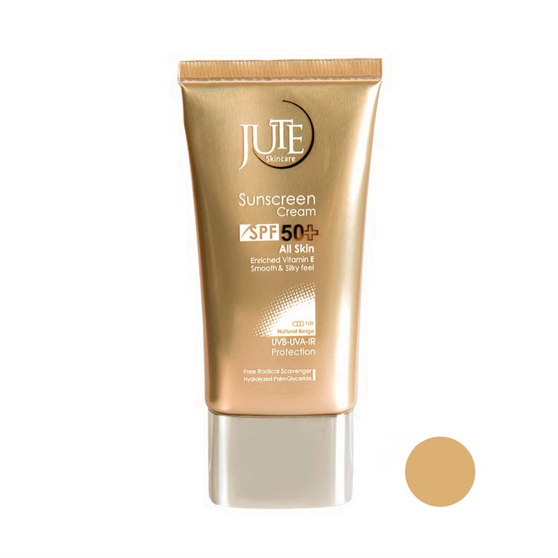 کرم ضد آفتاب رنگی ژوت SPF50 مدل JSu201 محافظ UVA ،UVB، مناسب انواع پوست حجم 40 میلی‌لیتر