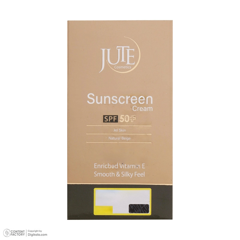 کرم ضد آفتاب رنگی ژوت SPF50 مدل JSu201 محافظ UVA ،UVB، مناسب انواع پوست حجم 40 میلی‌لیتر