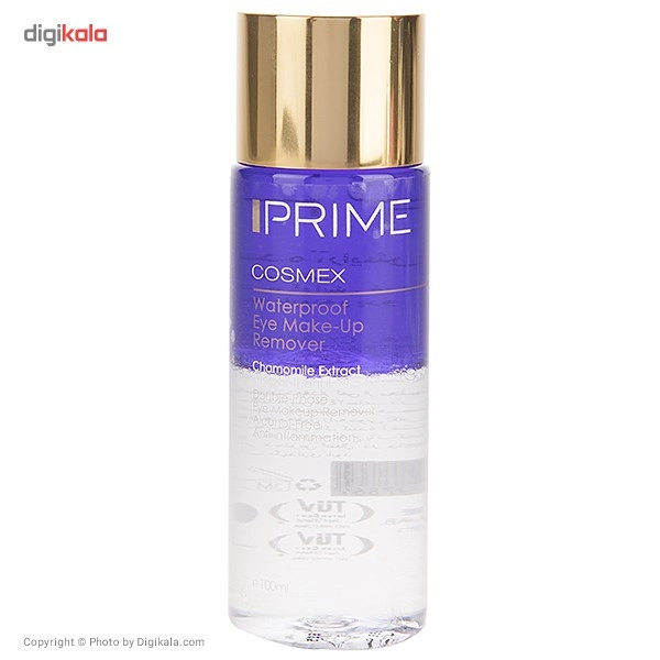 محلول پاک کننده آرایش دو فاز چشم پرایم مدل Cosmex حجم 100 میلی لیتر117191