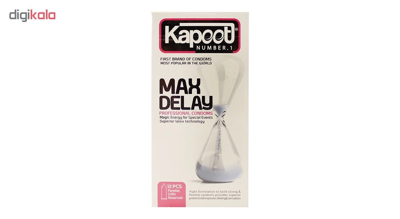 کاندوم کاپوت مدل Max Delay بسته 12 عددی