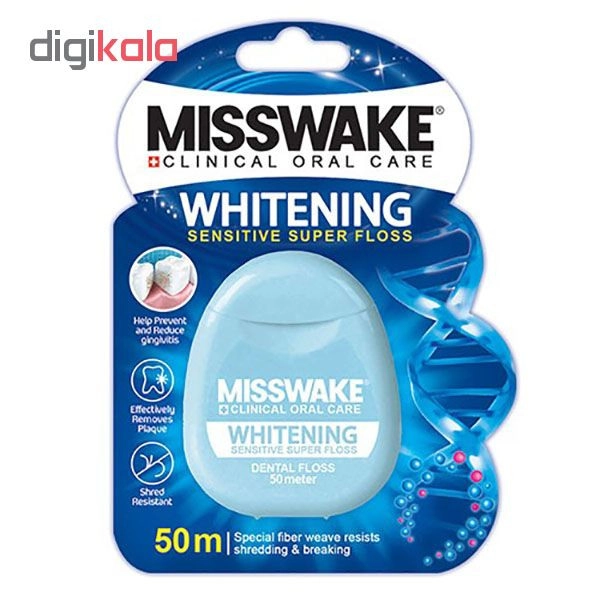 نخ دندان میسویک مدل Whiting طول 50 متر