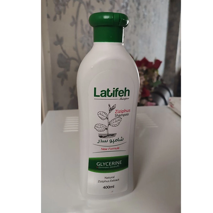 شامپو مو لطیفه مدل سدر و گلیسرین حجم 400 میلی لیتر به همراه شامپو مو لطیفه مدل تخم مرغ حجم 800 میلی لیتر