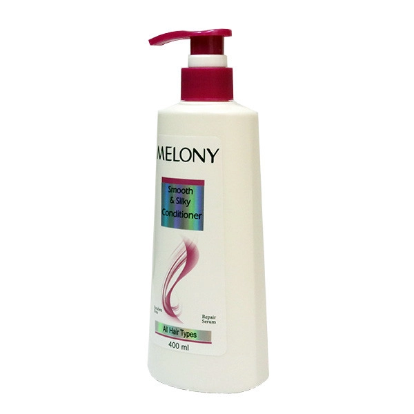 نرم کننده مو ملونی مدل smooth and sikly حجم 400 میلی لیتر