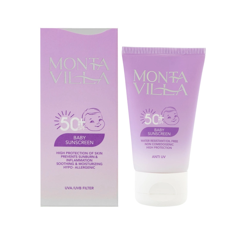 کرم ضد آفتاب مونتاویلا مدل کودک SPF50 حجم 40 میلی لیتر