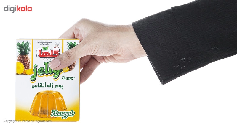 پودر ژله آناناس گلها مقدار 100 گرم
