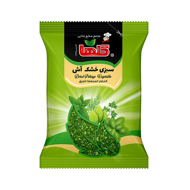 سبزی خشک آَش گلها - 100 گرم بسته 2 عددی