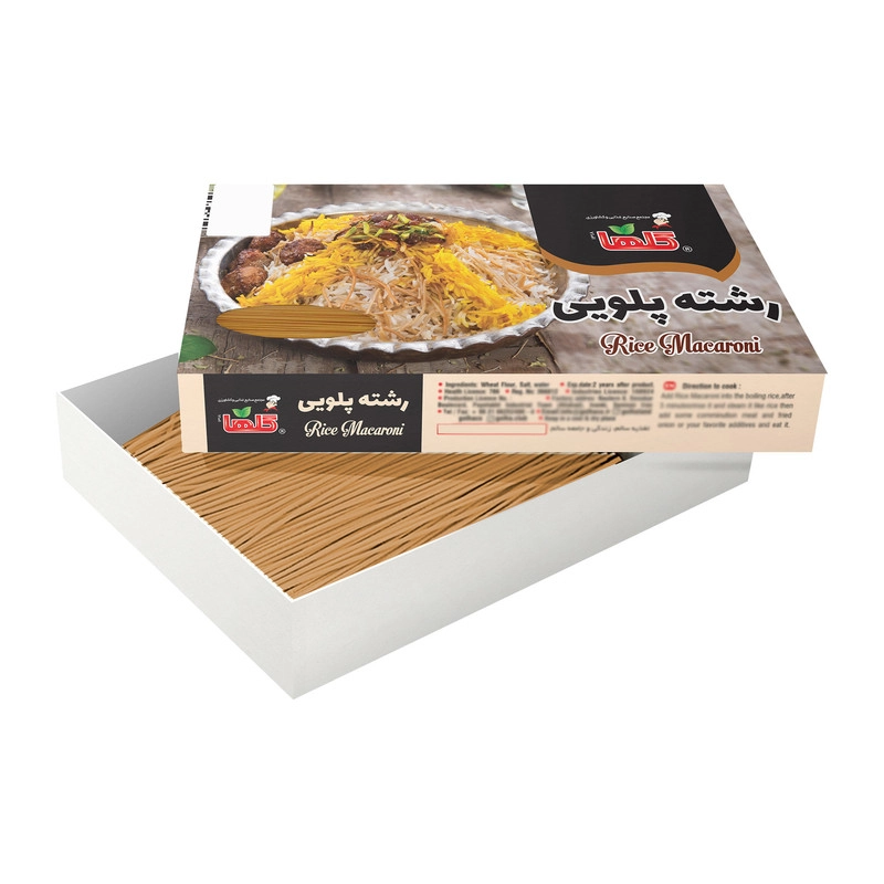 رشته پلویی گلها مقدار 340 گرم