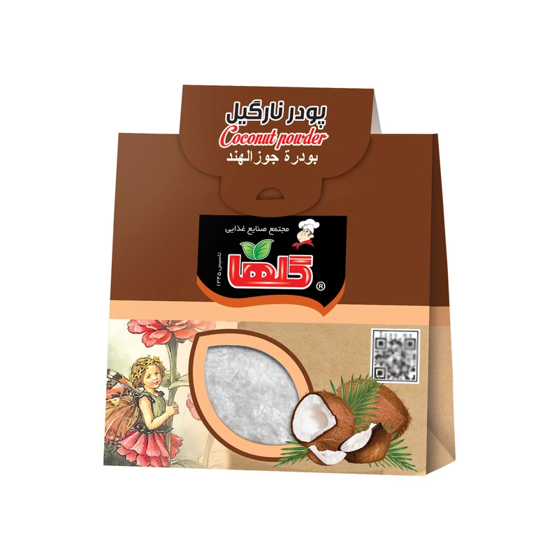 پودر نارگیل گلها - 30 گرم بسته 2 عددی