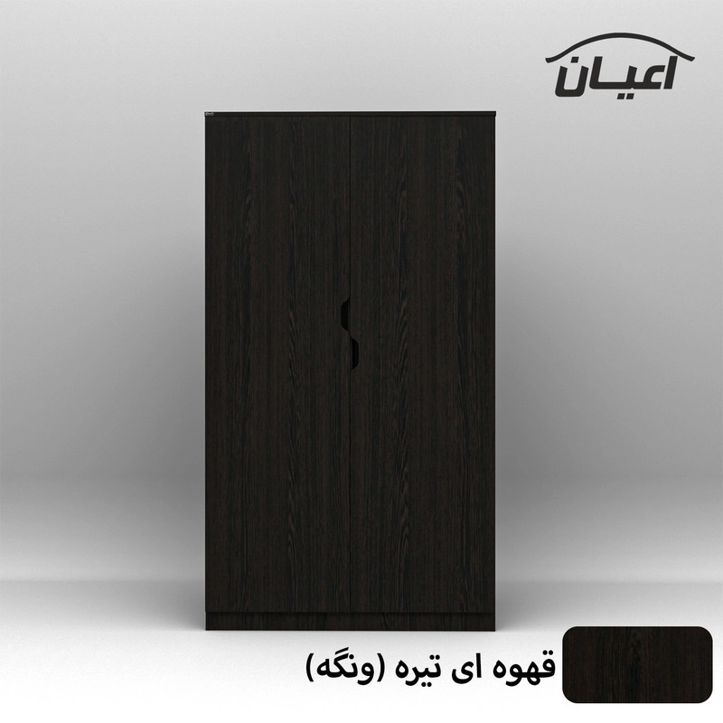کمد لباس اعیان مدل FH487 - مشکی