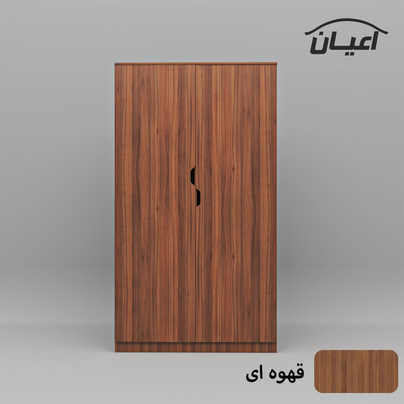 کمد لباس اعیان مدل FH487 - مشکی