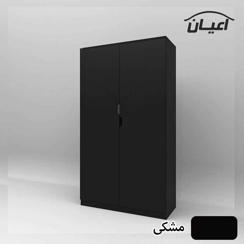 کمد لباس اعیان مدل FH487 - مشکی