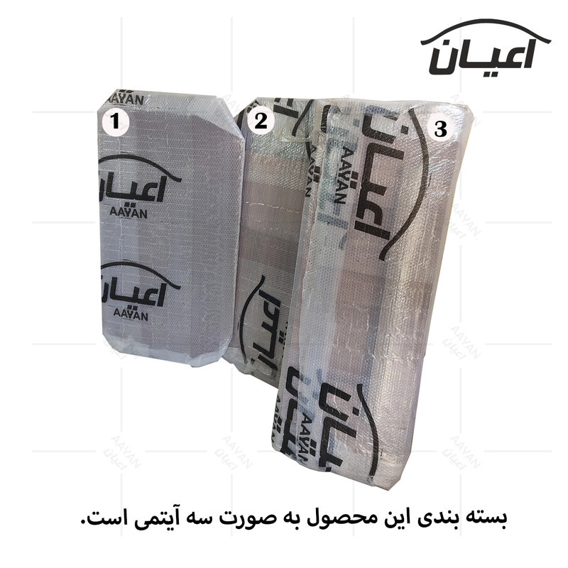 تختخواب کودک اعیان مدل FH616 - گردویی