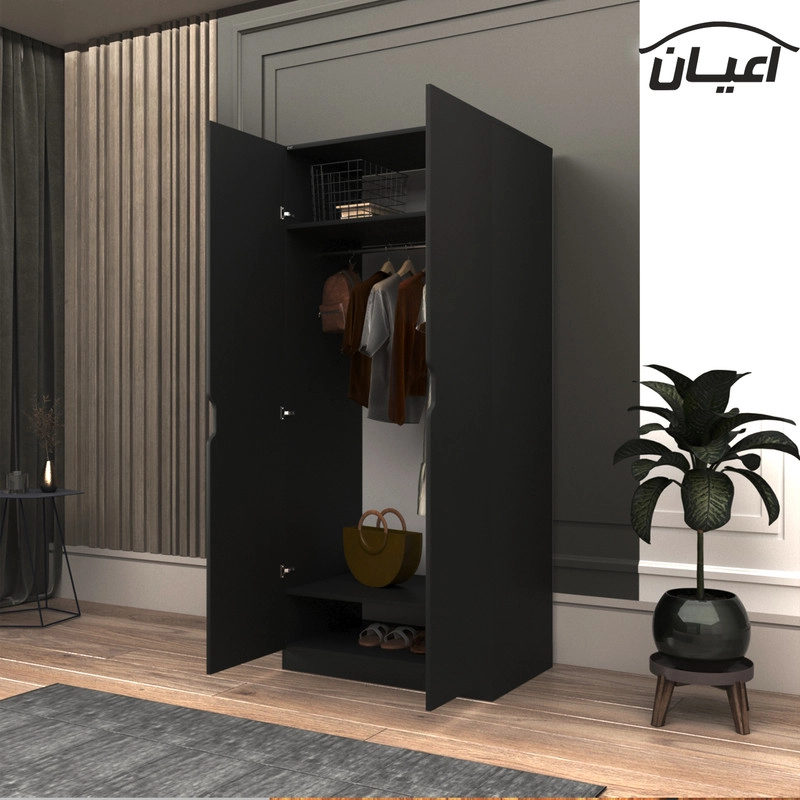 کمد لباس اعیان مدل FH512 - طوسی