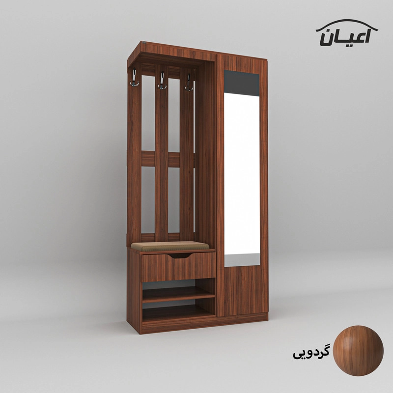 جاکفشی اعیان مدل FH621 - مشکی