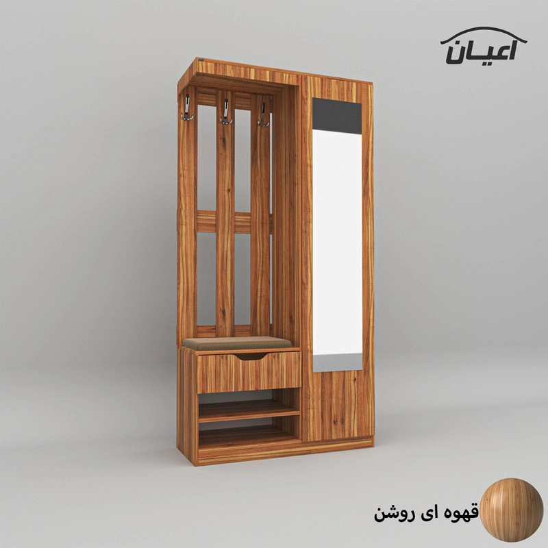 جاکفشی اعیان مدل FH621 - مشکی
