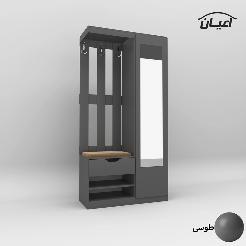جاکفشی اعیان مدل FH621 - مشکی