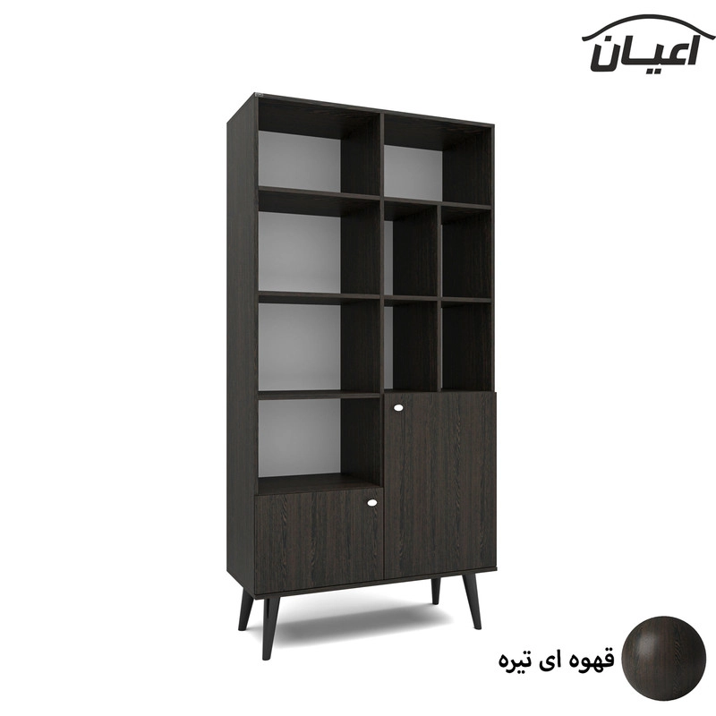 کتابخانه اعیان مدل FH627 - قهوه ای