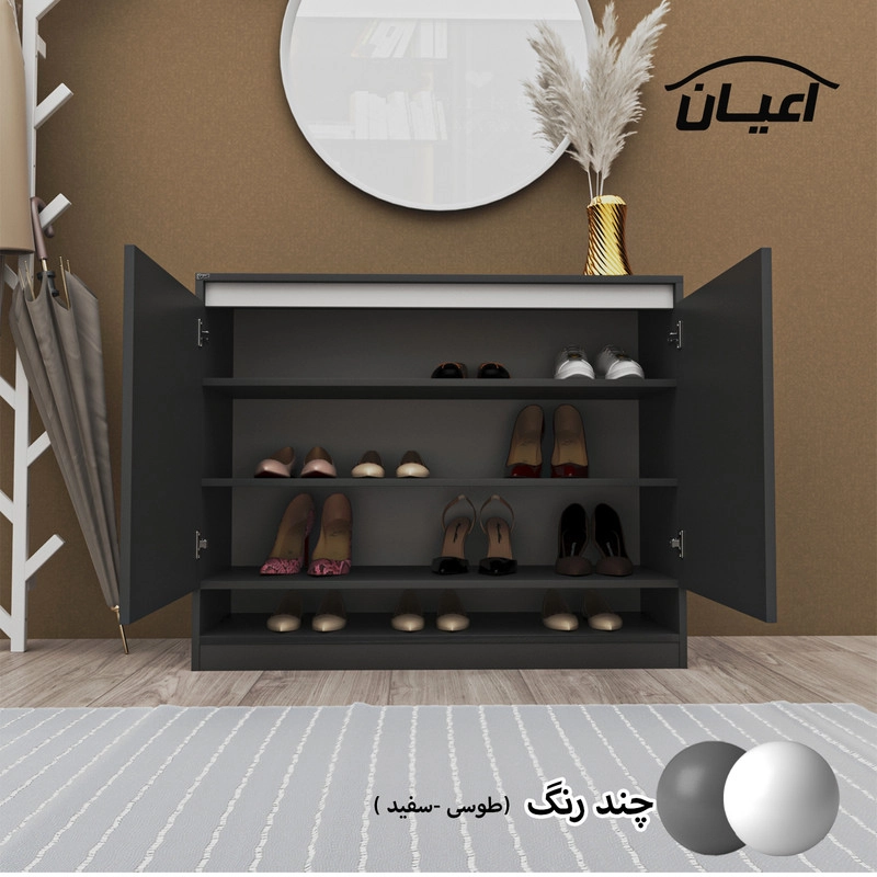 جاکفشی اعیان مدل FH605 - مشکی