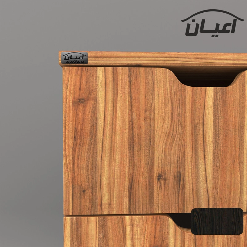 میز آرایش اعیان مدل FH476 - گردویی