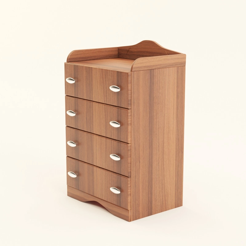 سرویس تخت و کمد کودک و نوزاد اعیان مدل FH330 - طوسی