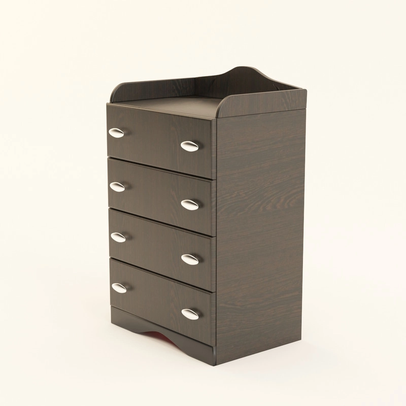 سرویس تخت و کمد کودک و نوزاد اعیان مدل FH330 - طوسی