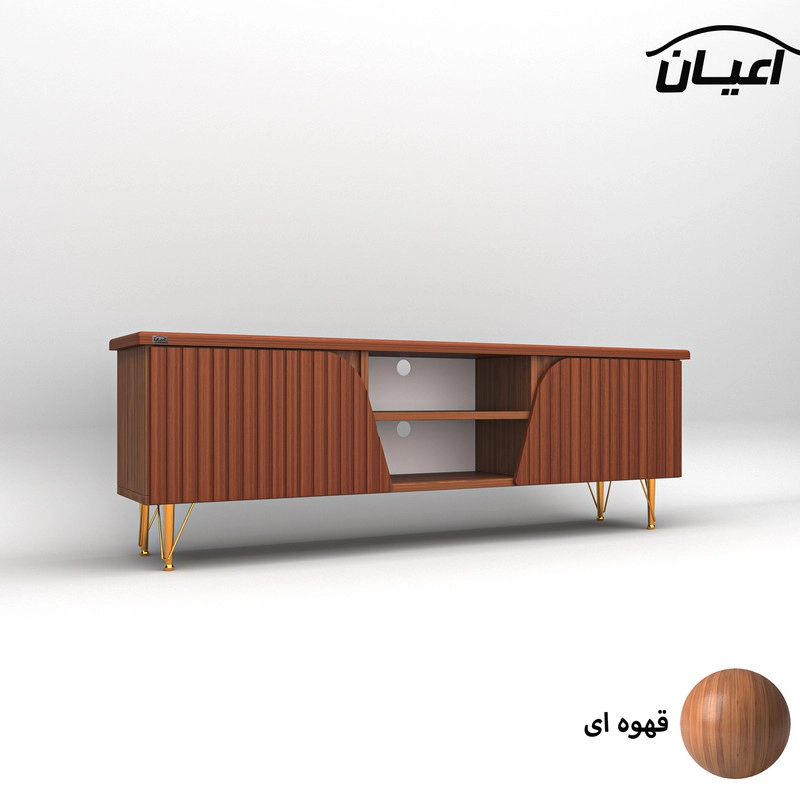 میز تلویزیون اعیان مدل FH628 - مشکی