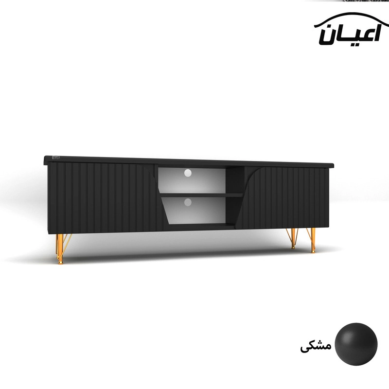 میز تلویزیون اعیان مدل FH628 - مشکی