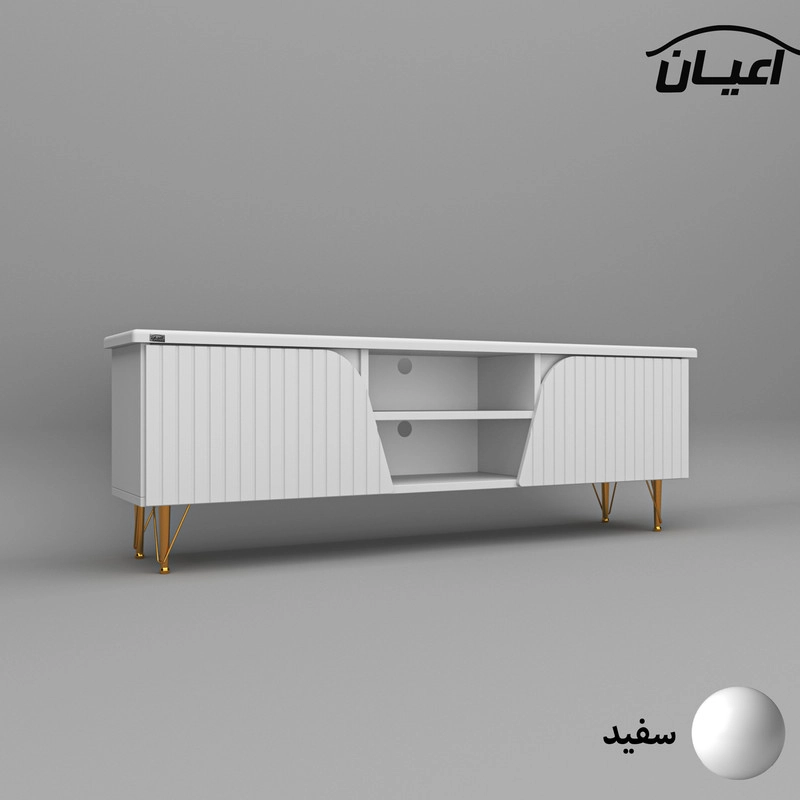 میز تلویزیون اعیان مدل FH628 - مشکی