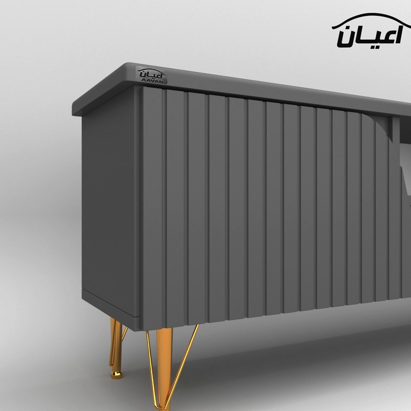 میز تلویزیون اعیان مدل FH628 - مشکی