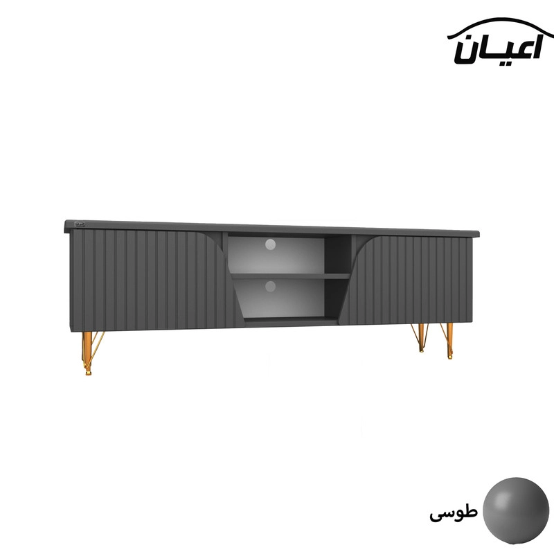 میز تلویزیون اعیان مدل FH628 - مشکی