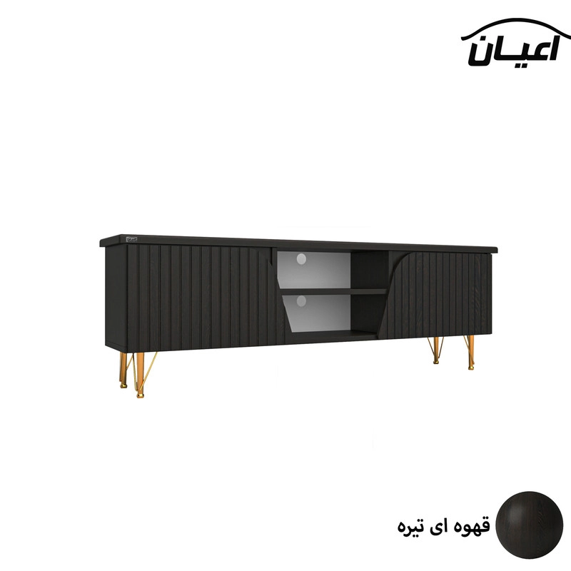میز تلویزیون اعیان مدل FH628 - مشکی