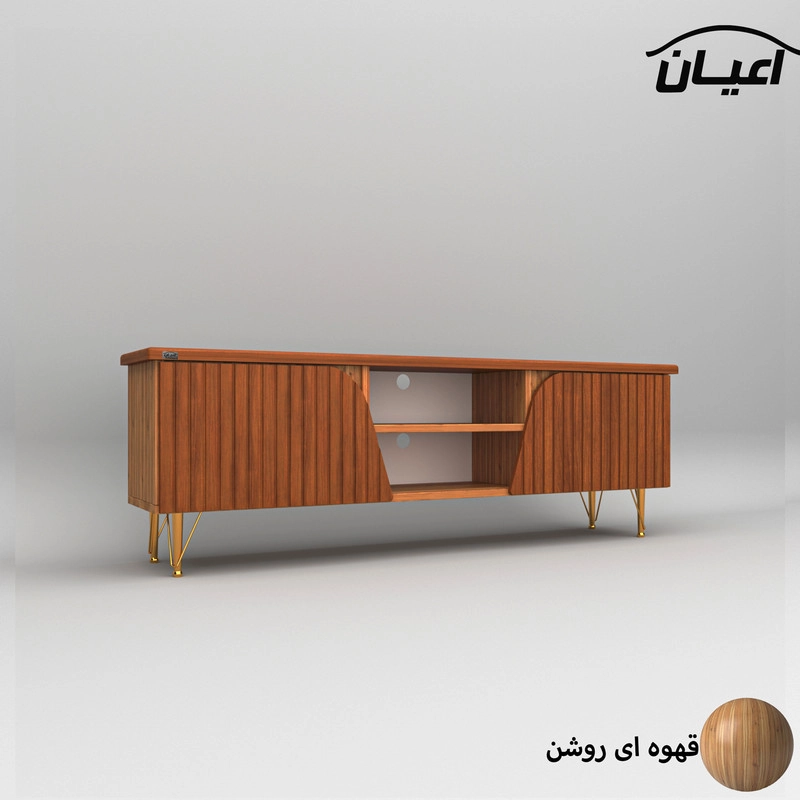 میز تلویزیون اعیان مدل FH628 - مشکی