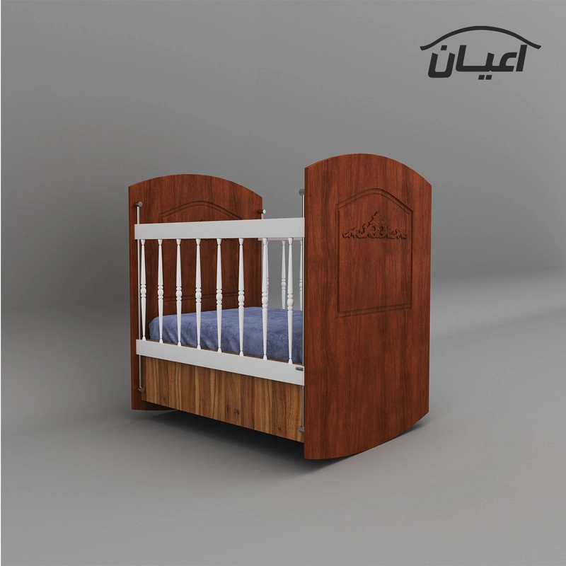 تخت کنار مادر اعیان مدل FH399 سایز 50x70 سانتی متر - سفید